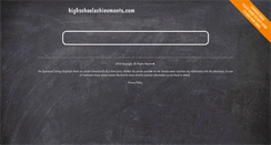 Desktop Screenshot of highschoolachievments.com